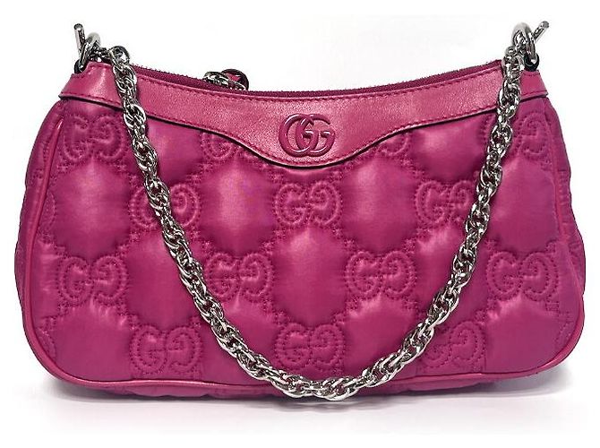 Gucci Borsa a Spalla Matelassé Donna FABLA Rosa - vista 4