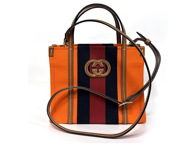 Gucci Mini Interlocking Tote Bag FABCL Mehrfarben - Ansicht 4