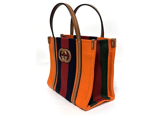 Gucci Mini Interlocking Tote Bag FABCL Mehrfarben - Ansicht 5