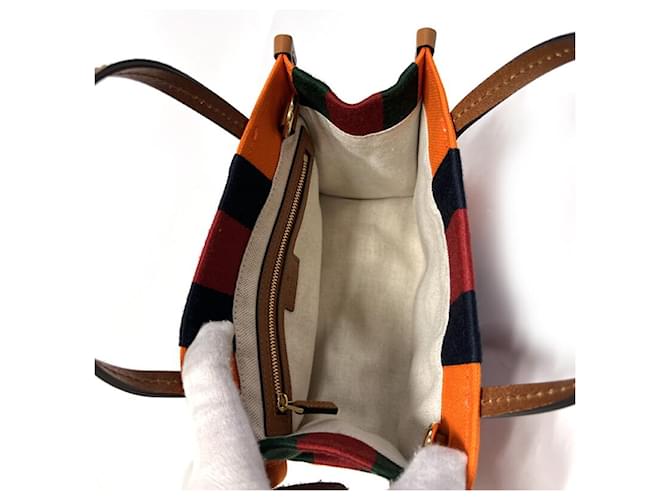 Gucci Mini Interlocking Tote Bag FABCL Mehrfarben - Ansicht 8