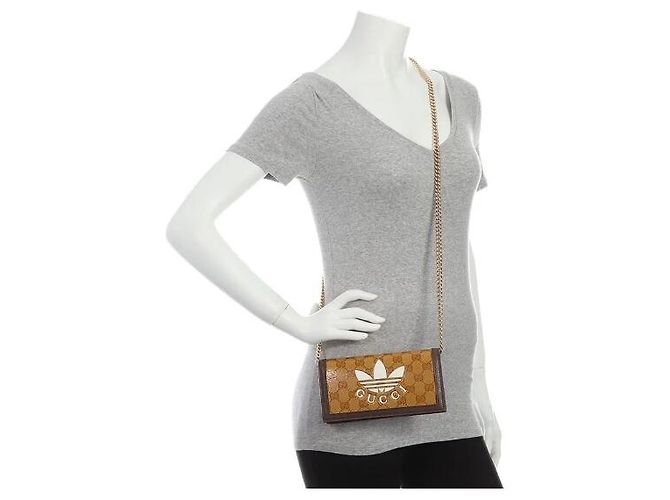 Gucci Borsa a spalla lunga portafoglio Chain Adidas Multicolore - view 24