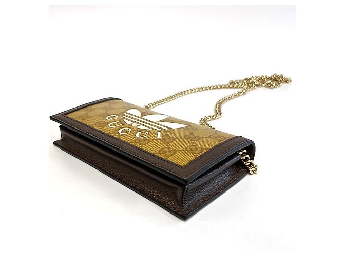 Gucci Borsa a spalla lunga portafoglio Chain Adidas Multicolore - view 8
