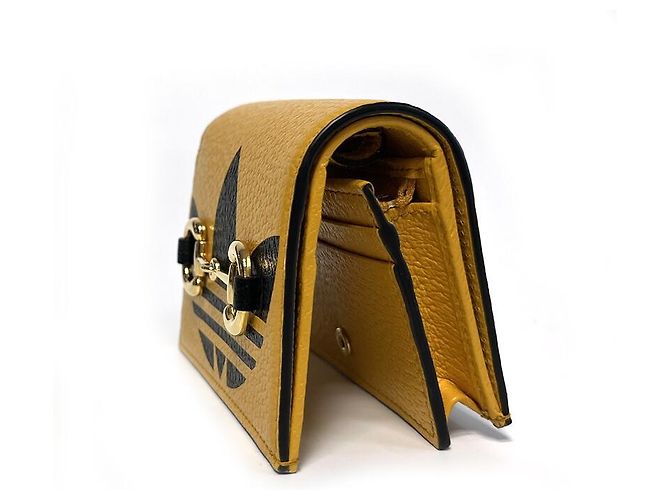 Gucci Mini portafoglio e borsa a tracolla Horsebit di Adidas Bianco - vista 17