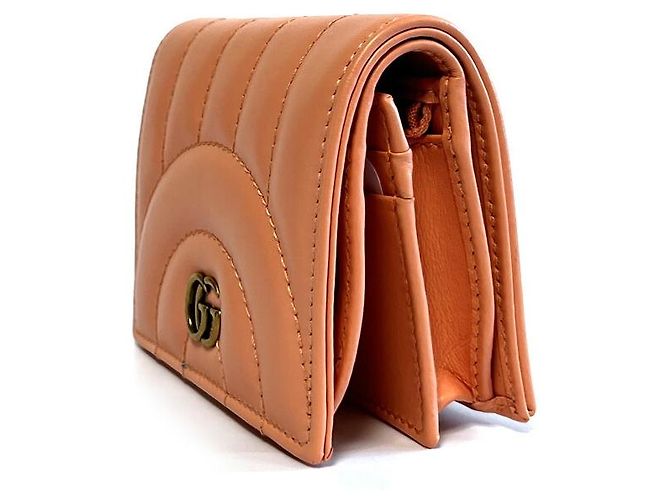 Gucci Cartera GG Marmont Matelassé AABZN Naranja - vista 6