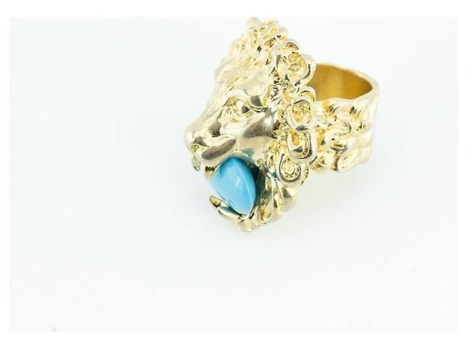 Gucci Anillo de león en latón Dorado - vista 11