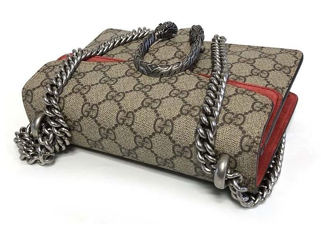 Gucci Borsa a Spalla Dionysus Supreme KHNRN Multicolore - vista 10
