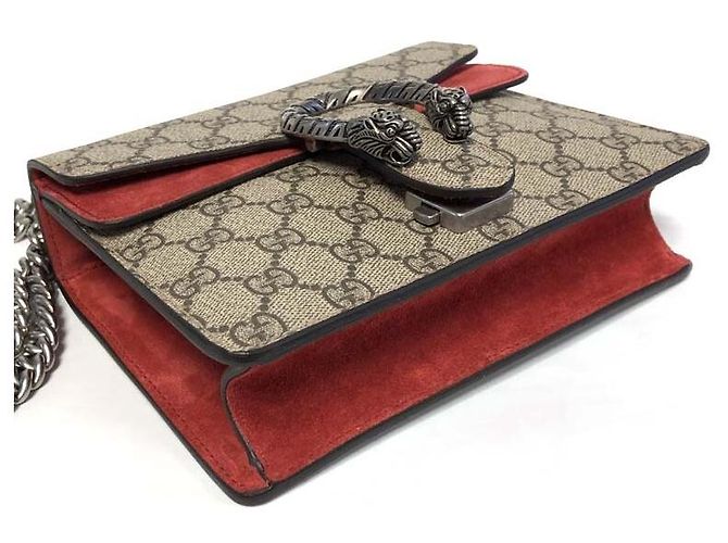 Gucci Borsa a Spalla Dionysus Supreme KHNRN Multicolore - vista 12