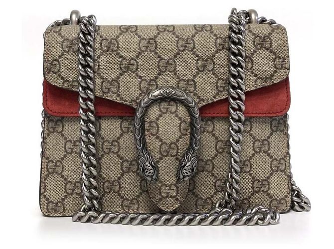 Gucci Borsa a Spalla Dionysus Supreme KHNRN Multicolore - vista 4