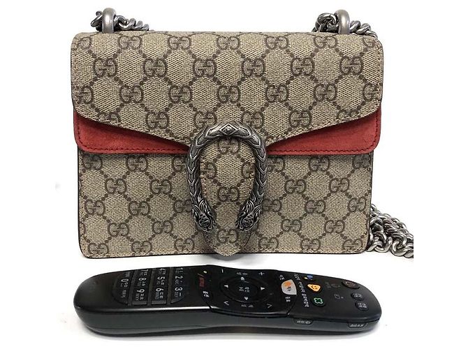 Gucci Borsa a Spalla Dionysus Supreme KHNRN Multicolore - vista 8
