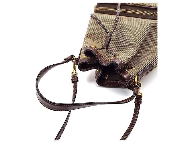 Prada Jacquard Bucket Bag mit Logo Mehrfarben - Ansicht 6