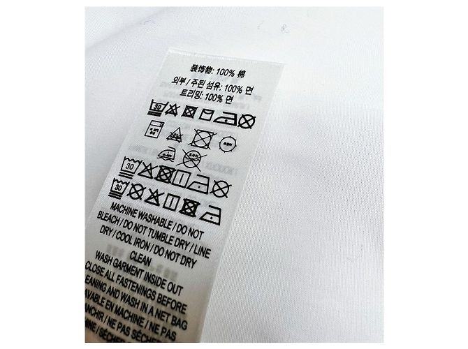 Burberry Camicia da Donna a Quadri LAPWING Bianco - vista 17