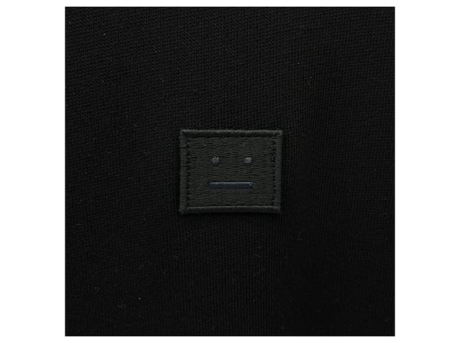 Acne Oversized Hoodie mit Logo Schwarz - Ansicht 3