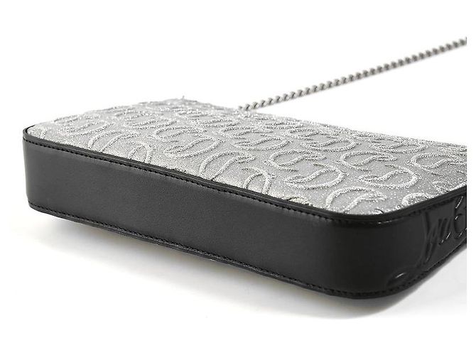 Borsa a spalla glitter Christian Louboutin - vista 11