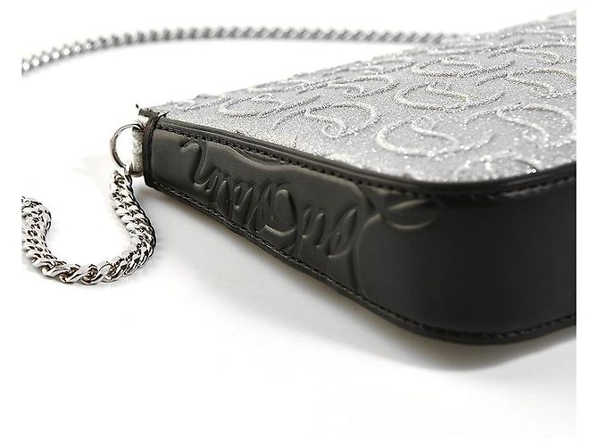 Borsa a spalla glitter Christian Louboutin - vista 14