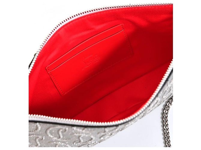 Borsa a spalla glitter Christian Louboutin - vista 16