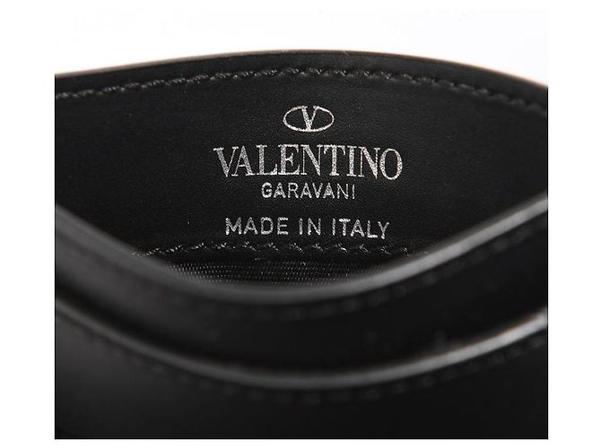 Valentino VLTN Logo Cardholder Black VNA - view 14