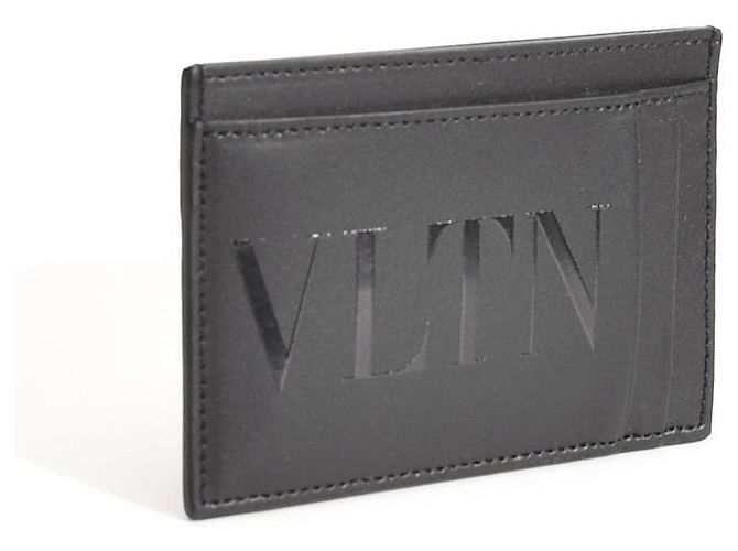 Valentino VLTN Logo Cardholder Black VNA - view 3