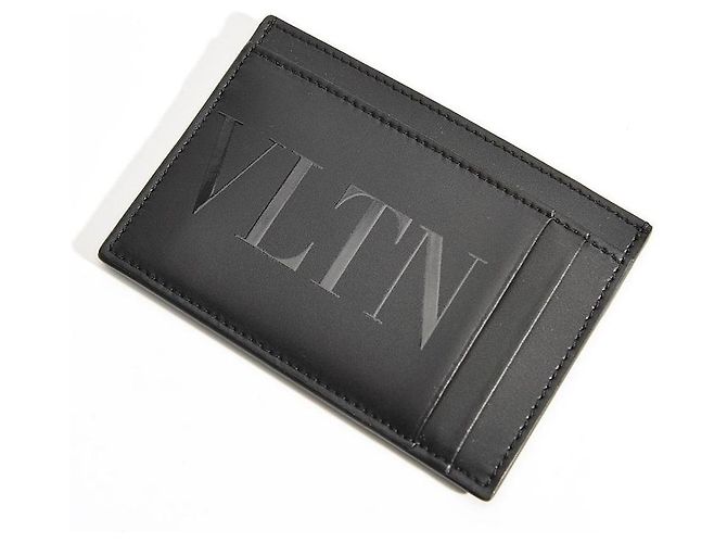 Valentino VLTN Logo Cardholder Black VNA - view 6