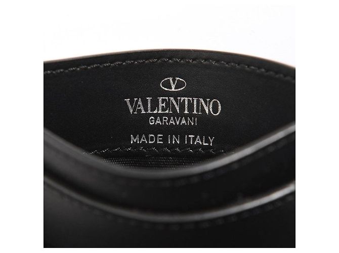 Valentino VLTN Logo Cardholder Black VNA - view 7