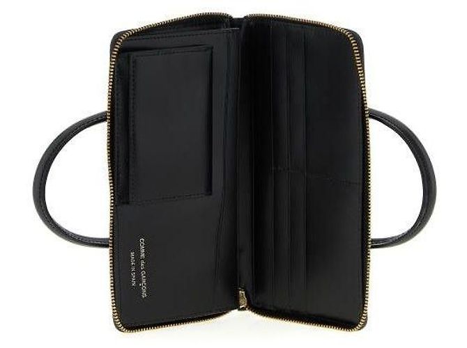 Comme Des Garcons Classic Handle Wallet Black - view 6