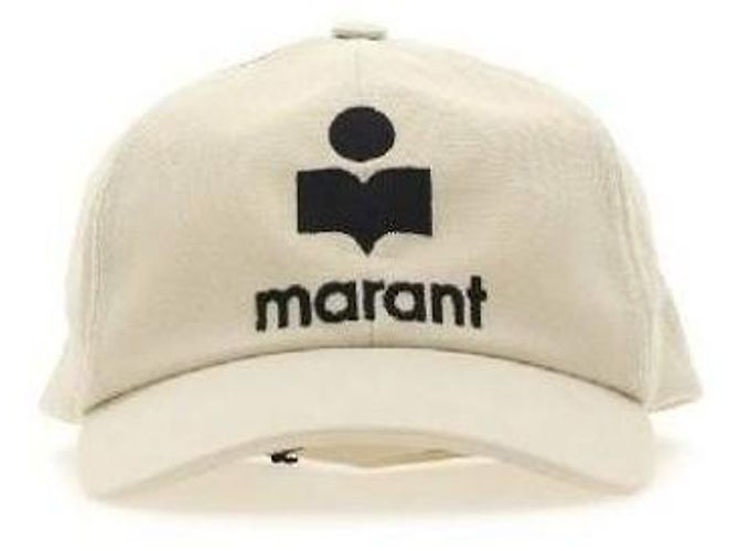 Isabel Marant Gorra con Logo Blanco - vista 4