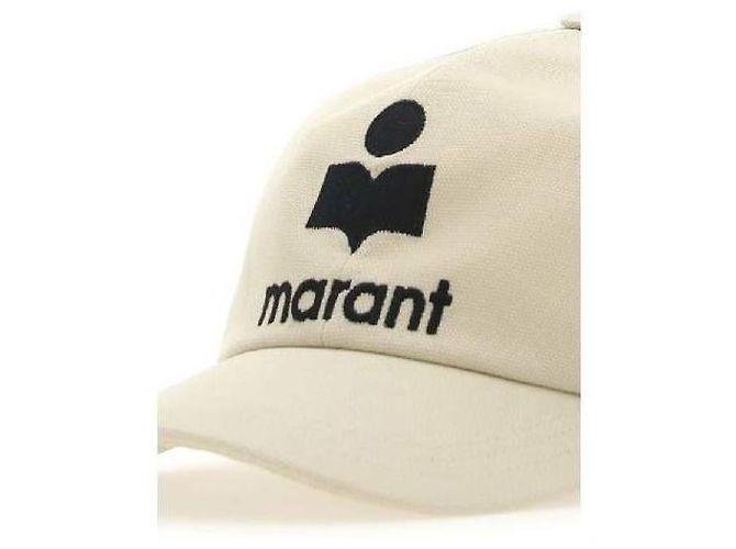 Isabel Marant Gorra con Logo Blanco - vista 5