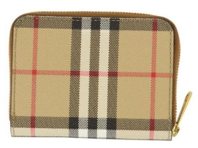 Burberry Small Check Zip Wallet - view 4