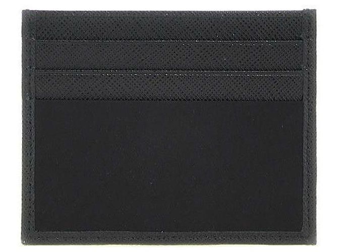 Prada Saffiano Leather Card Holder - view 5