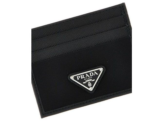 Prada Saffiano Leather Card Holder - view 6