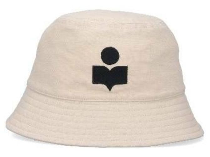 Isabel Marant Cappello Bucket ECBK Bianco - vista 4