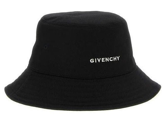 Givenchy Sombrero bucket bordado con logo Negro - vista 5