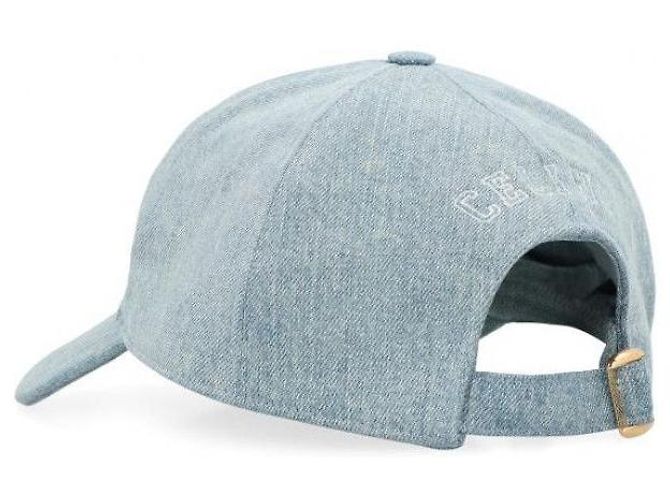 Céline Casquette de baseball en denim coton - vue 6