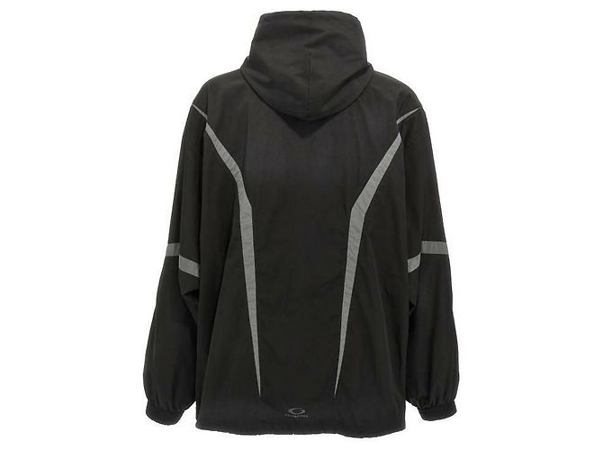 Balenciaga Large Track Jacket Black - view 5