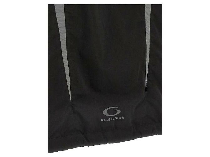 Balenciaga Large Track Jacket Black - view 7
