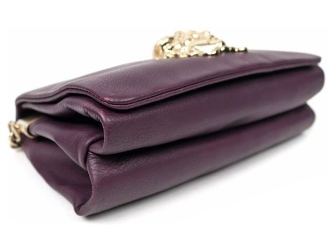 Versace Borsa a spalla Sultan viola - vista 11