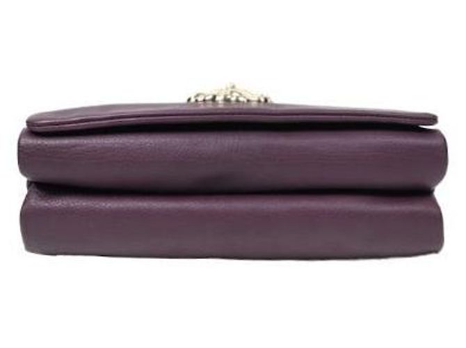 Versace Borsa a spalla Sultan viola - vista 4