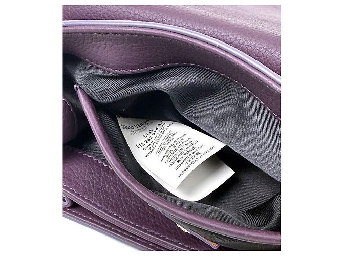 Versace Borsa a spalla Sultan viola - vista 6