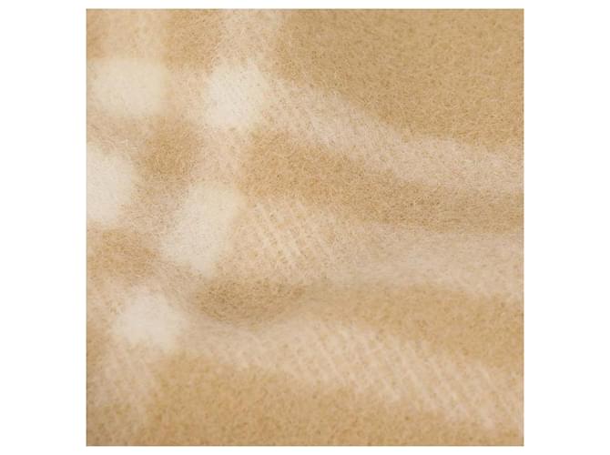 Burberry Sciarpa in lana a quadri Marrone - vista 6