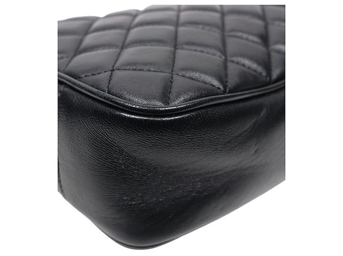 Versace Borsa a Spalla Medusa Trapuntata Nera - vista 5