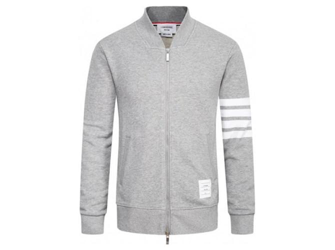 Thom Browne Classic Loopback Bomber Jacket - view 5
