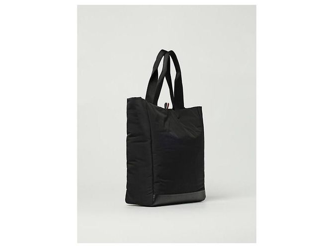 Thom Browne Tote en poly twill avec poches Noir - vue 6