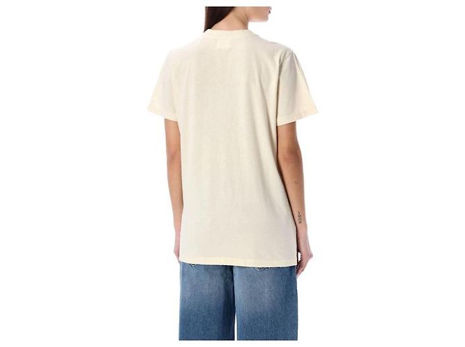 Isabel Marant Camiseta con logo Blanco - vista 5