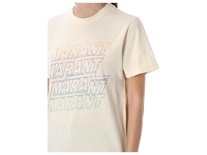 Isabel Marant Camiseta con logo Blanco - vista 6