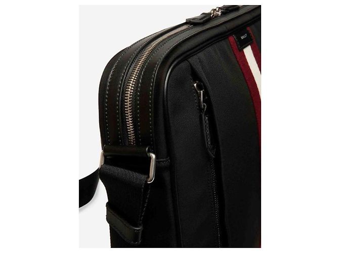 Bally Code Messenger Bag Black - view 7