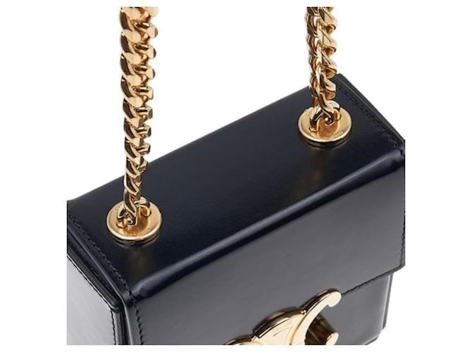 Céline Triope Mini Box Tasche Schwarz - Ansicht 6