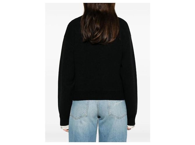 Céline Pull en cachemire à col rond Blanc - vue 5