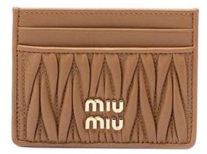 Miu Miu Tarjetero de cuero Nappa - vista 4