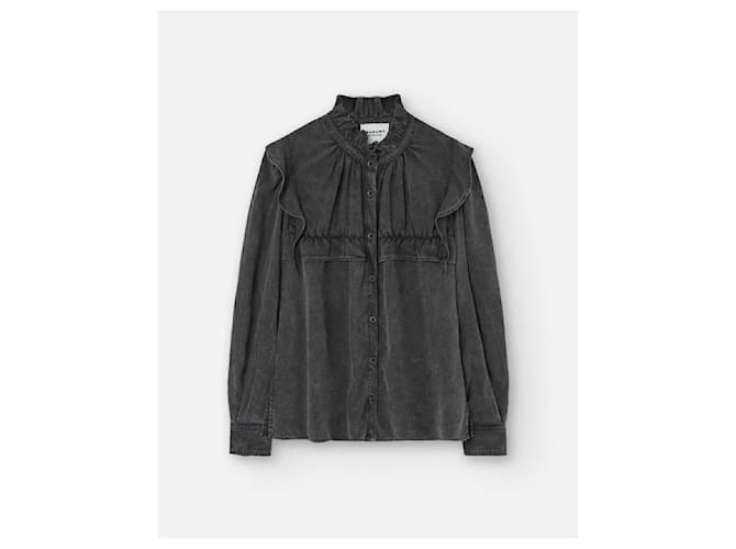 Isabel Marant Camisa de denim Negro - vista 4