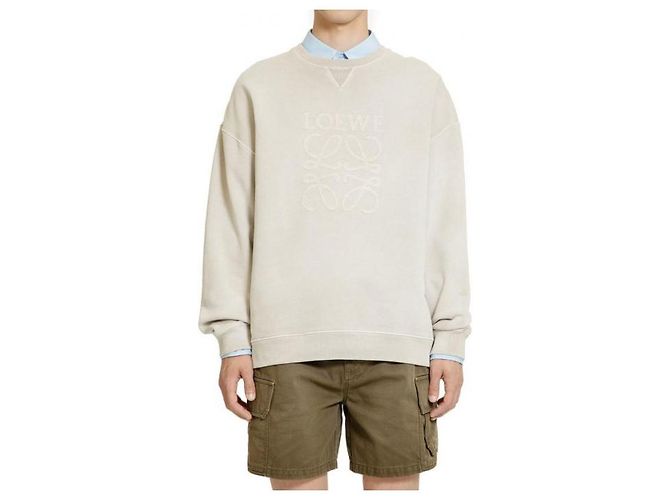 Loewe Lässiges Sweatshirt aus Baumwolle Braun - Ansicht 5