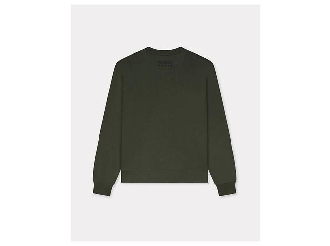 Kenzo Bestickter Happy Tiger Sweatshirt Braun - Ansicht 4